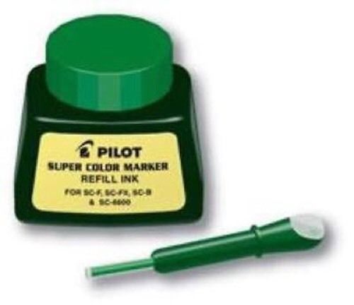 Pilot permanent super color ink refill for super color ink markers - green for sale