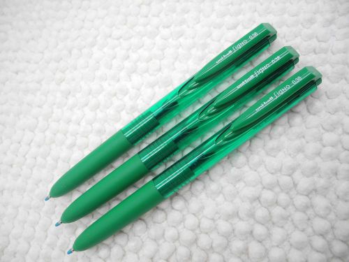 4pcs new uni-ball signo umn-155mm 0.38mm roller ball pen green(japan) for sale