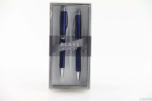 Bill Blass Heron pen &amp; pencil set. BB0241-5 Slate Blue