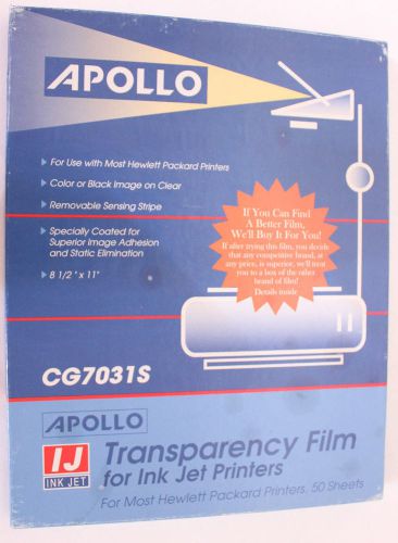 58 Sheets of Transparency Film Paper Size 8 1/2 x 11 for Inkjet Printers