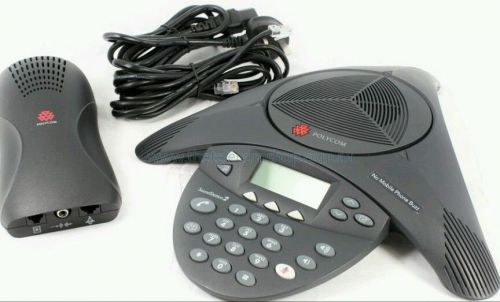 Polycom soundstation 2 (Expandable) with 2 extra Microphones