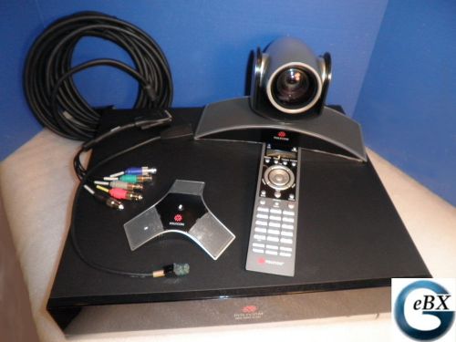 Polycom 9002 hdx video conferencing system 720 excellent condition for sale