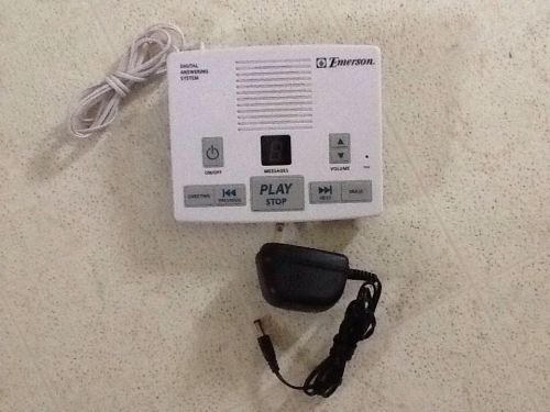 EMERSON DIGITAL ANSWERING SYSTEM MODEL NO. EM-1200 MUST SEE PICS FREE SHIPPING