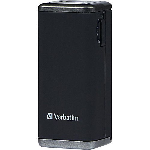 Verbatim AA Power Pack Charger - Black Business Electronic Travel Accessorie NEW