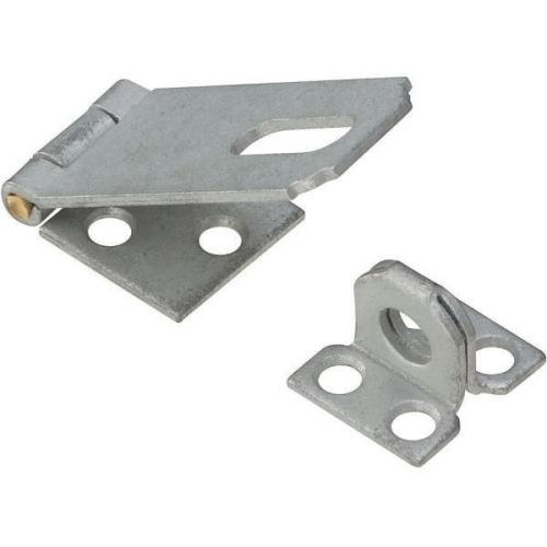 National mfg. n102723 nonswivel safety hasp-2-1/2&#034; galv safety hasp for sale