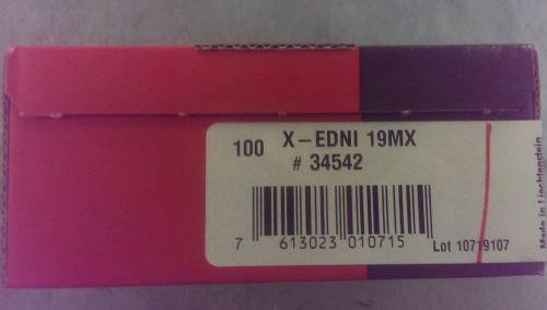 Hilti X-EDNI 19MX Collated Concrete Pins / Nails, 3/4&#034;, box ox 100