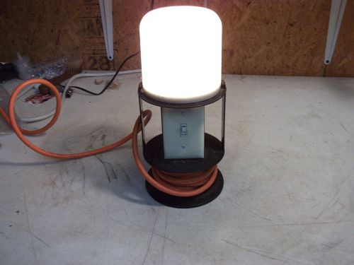 Portable Work Light Tower, With Electric Plug in for accessories, 10 foot cord