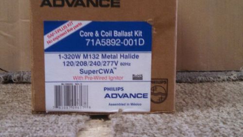 PHILIPS ADVANCE 71A5892-001D HID Ballast Kit,Metal Halide,320 W