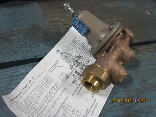 N.O.S  Watts 3/4&#034; 25 AUB   pressure regulator factory set 50 psi