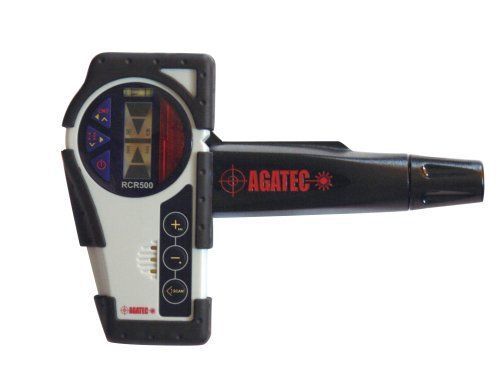 Agatec RCR500 Rotary Laser Level Detector &amp; Clamp with Integrated Remote Control