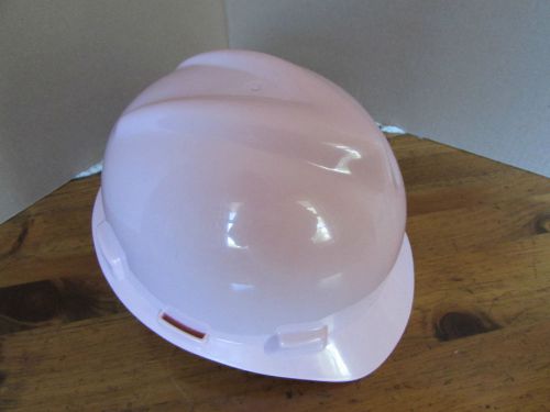 V-Gard PINK Construction Hat, Size Medium, Adjustable, MSA, Ladies Hard Hat (B)