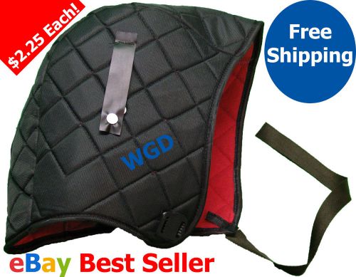 24 extra warm quilted fleece hard hat liner for sale