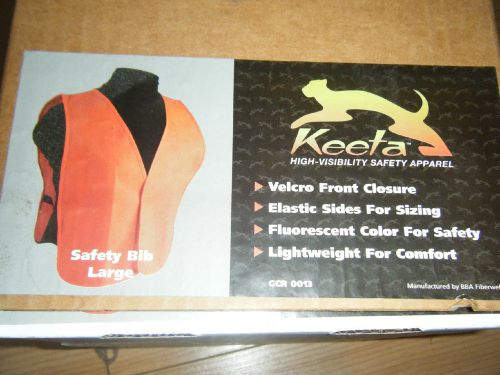 Case of 12 Keeta High-Visibility Safety Vest Large