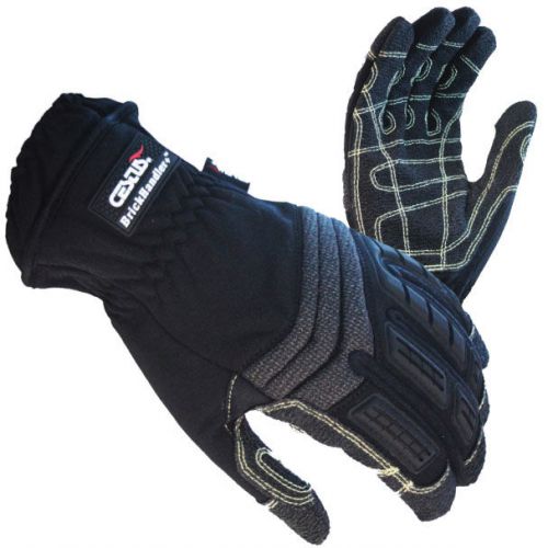 BrickHandler Plus 4011+ Utility Work Black Gloves CLOSEOUT
