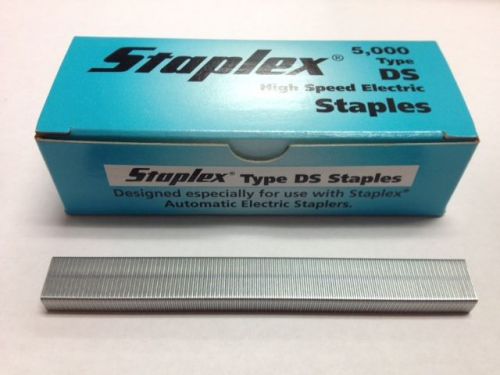 Staples, Staplex Type DS High Speed 1/4&#034; Leg 25 Boxes (5,000 ea Box) in Lot