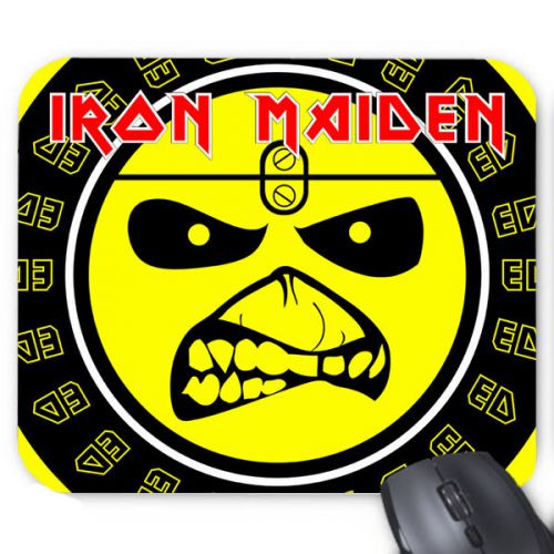 Iron Maiden Emoticon Logo New Mouse Pad Mat Mousepad Hot Gift