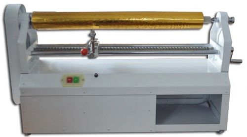 110V Electric Hot Foil Paper Cutter 370W Axis Dia 1&#034; Smooth Cutting Fast Shippin