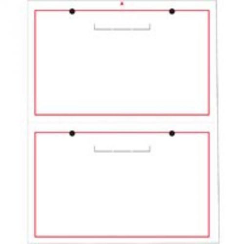 2/Sheet White Indoor Signs DOCUPRINT FORMS &amp; SIGNS Store Signage 2 INDOOR W-8555