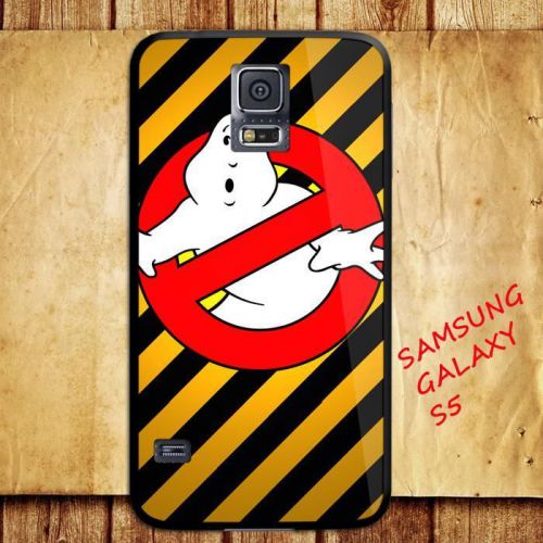iPhone and Samsung Galaxy - Ghost Trap Ghostbusters Stripes Yellow Black - Case