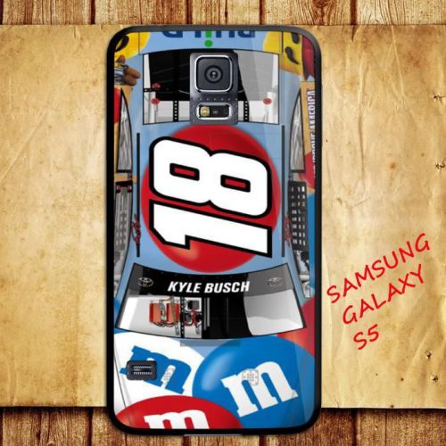 iPhone and Samsung Galaxy - Kyle Busch 18 Nascar Sonoma from Up - Case