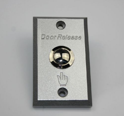 Durable aluminum alloy exit push release button door switch for access control for sale