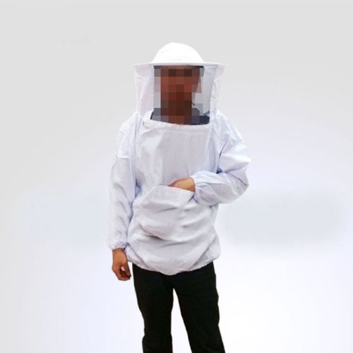 Upper body beekeeping jacket and veil bee dress equip professinal protecting sui for sale