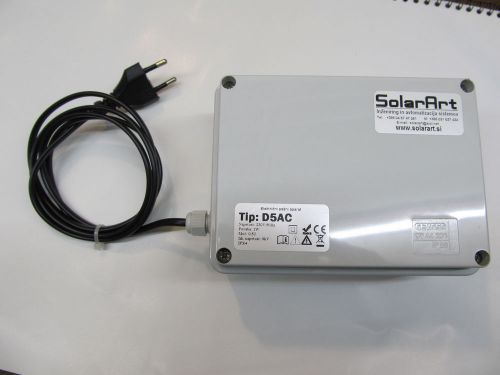 SOLARART D5AC 230V 0.7J Electric fence charger, energiser