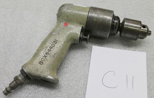 C11- Rockwell Tools 5000 RPM Pneumatic Air Drill With 1/4&#034; Jacobs Chuck Aircraft
