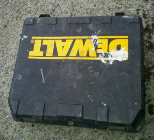 Used Dewalt  DW056 18V 1/4&#034; Heavy Duty Cordless Impact Driver/ drill CASE ONLY