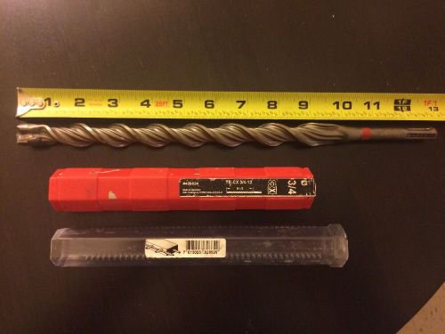 Hilti TE-CX 3/4-12 3/4&#034; x 12&#034; #426824 Drill Bit  Concrete Brick Cement