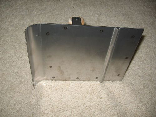 Stainless steel edger/groover 3/4&#034; radius - concrete tool made in the usa for sale