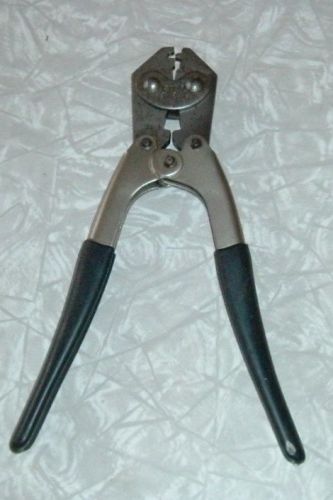 etco f-clamp crimper for flat snap unisex connectors