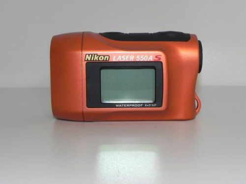 Nikon Portable Distance Meter Laser 550AS * Used **Excellent **Free Shipping**
