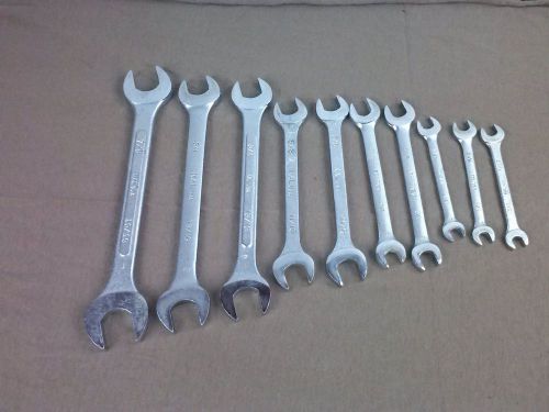 KAL USA Open End Wrenches 7/8 - 3/8 Lot of 10