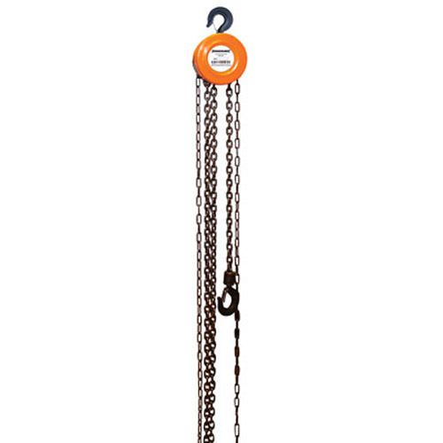 1 TON CHAIN BLOCK &amp; TACKLE HOIST ENGINE LIFTING WINCH - 2.5m LIFT HEIGHT - NEW
