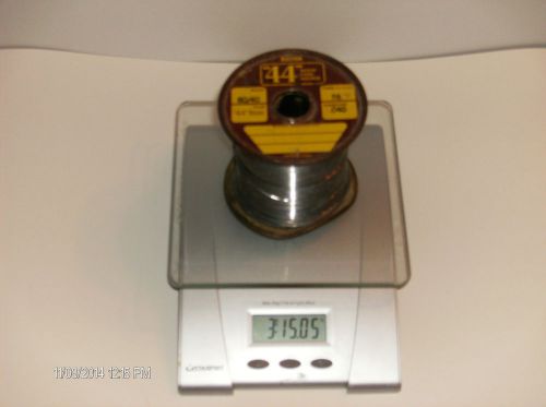 Kester &#034;44&#034; solder ,3lbs.13.5 oz. on 5 lb. spool,60/40 alloy,core 58,dia.040 for sale