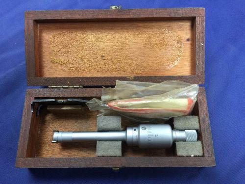 Etalon Rolle Switzerland  531B .400-.500 Internal Bore Micrometer in Wooden Case