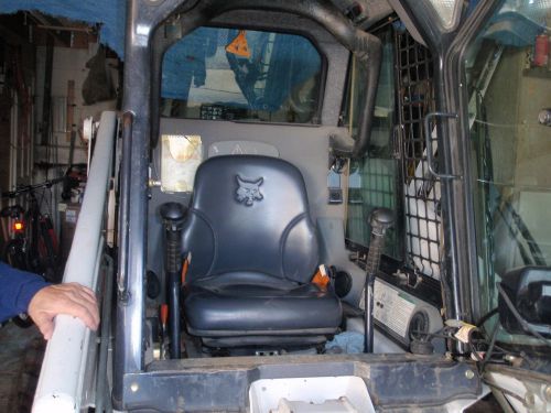 Bobcat, tires, bins, ladders can be used for snow removal also for sale