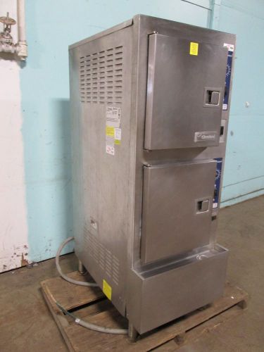 &#034;cleveland&#034; h.d commercial self contained double stacked electric steamer oven for sale