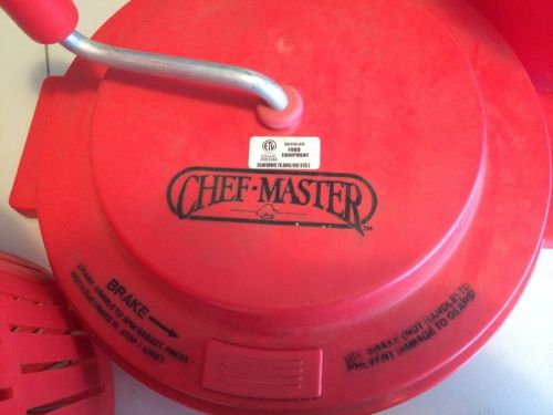 Chef Master 5 Gallon Commercial Salad Dryer Spinner NEW Without Box