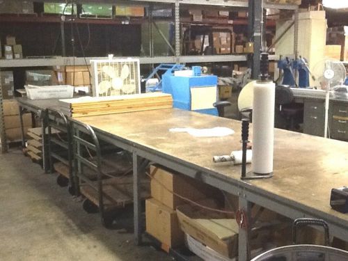 Work Table / Workbench / Cutting Table / Packing Table - 4&#039;x20&#039;