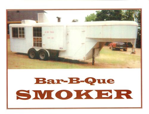 Complete mobile bbq smoker rig for sale