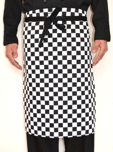 Chef Uniforms: check waist apron  L&amp;G London uniforms