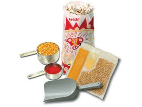 Benchmark USA 45008 Popcorn Machine Starter Kit For 8 Oz. Poppers