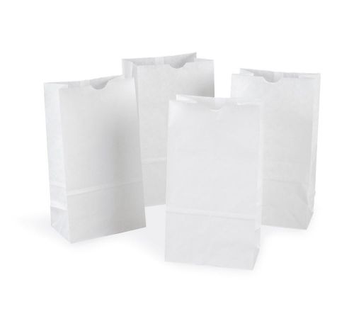 Duro Bag 79378 2# White Candy Bag - 500 Pack, 4 5/16 x 2 7/16 x 7 7/8