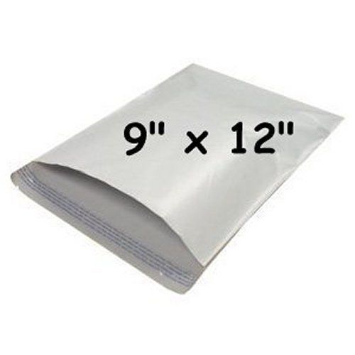 50 - 9&#034; x 12&#034; Poly mailers envelope bags - 50 pieces plus 20 mailing stickers