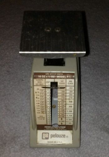 Vintage Postage Scales Pelouze 1985