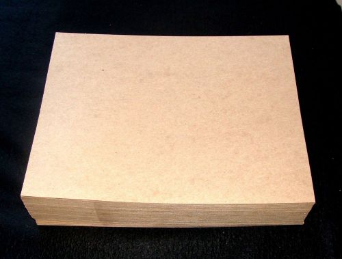 100 count 8.5 x 11&#034; .022 thick uline chipboard pads for magazines photos etc. for sale