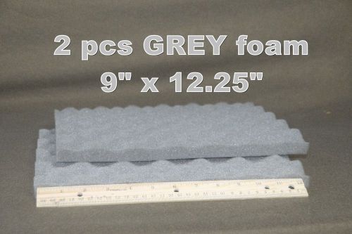 SHIPPING FOAM 2 pieces 9x12.25 in. for Packing, Mailing, Crafts grey