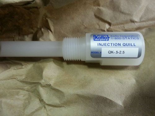 Injection Quill Koflo Qk-.5-2.5 1/2 male out female in 1/2 Inch